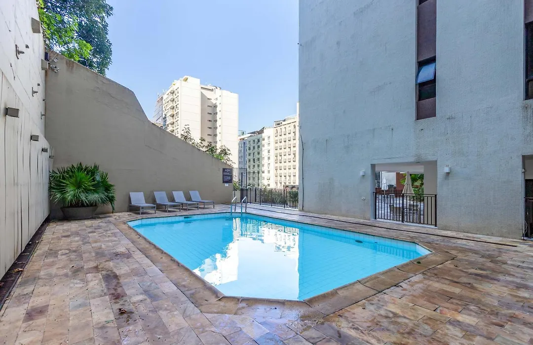 Residence Real Copacabana - 1618 - Piscina e Varanda com Vista-1